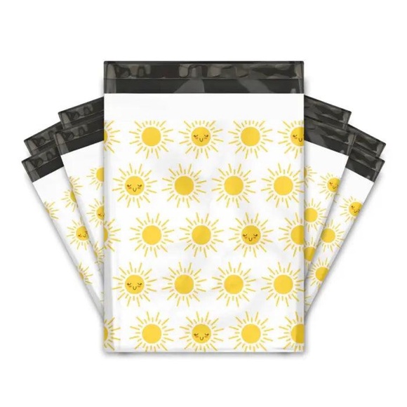 BEST SELLING☀️20 sunshine Poly Mailers 10 x 13 inch - Picture 3 of 6